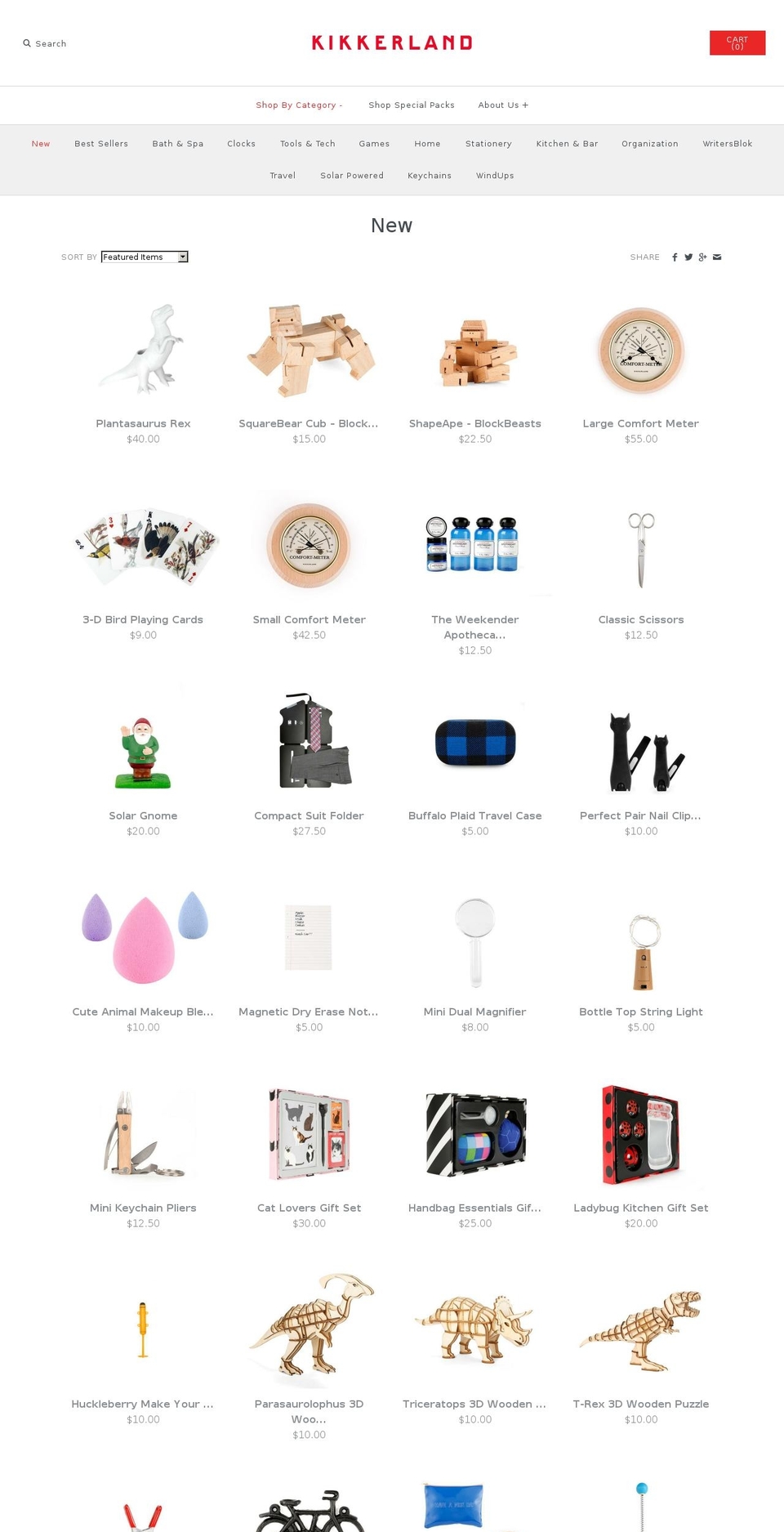 kikkwarebv.com — Shopify storefront screenshot
