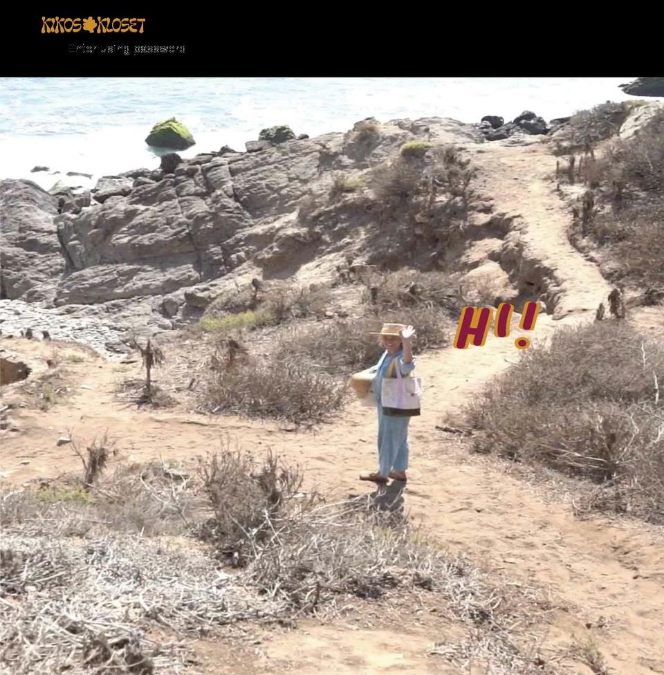 kikoskloset.com shopify website screenshot