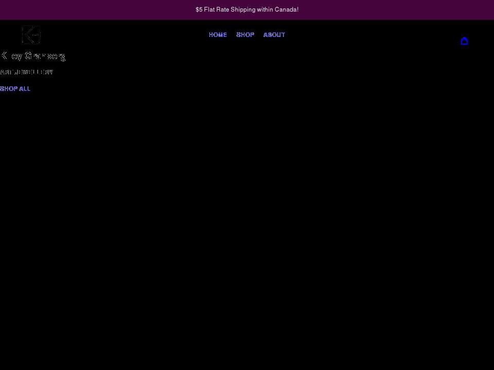 kileygranberg.com shopify website screenshot