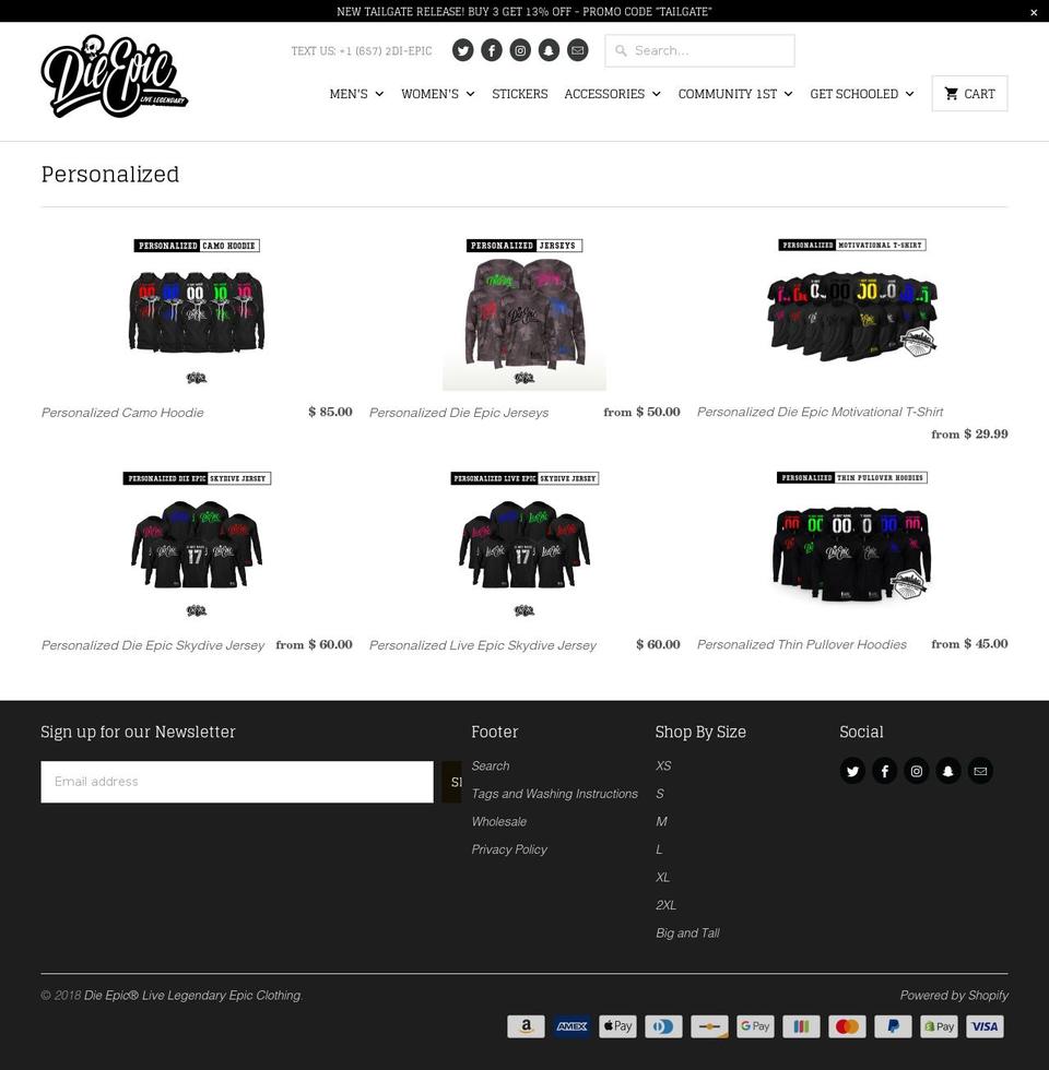 killthestreets.com — Shopify storefront screenshot