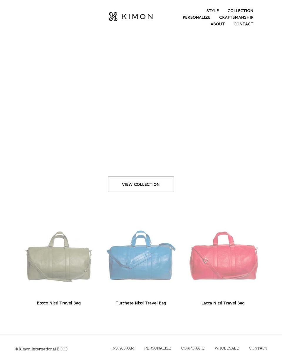 kim-on.com shopify website screenshot