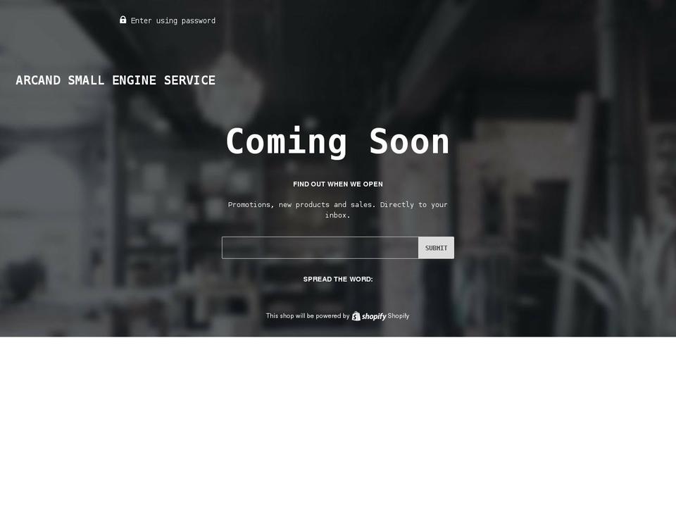 kimberlyarcand.myshopify.com shopify website screenshot