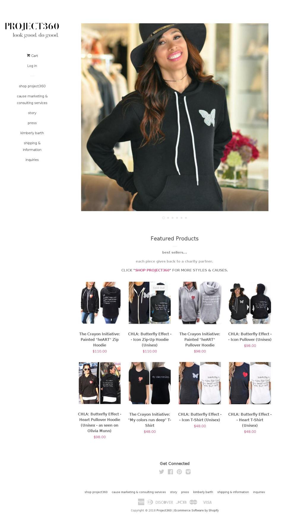 kimberlybarth.com — Shopify storefront screenshot