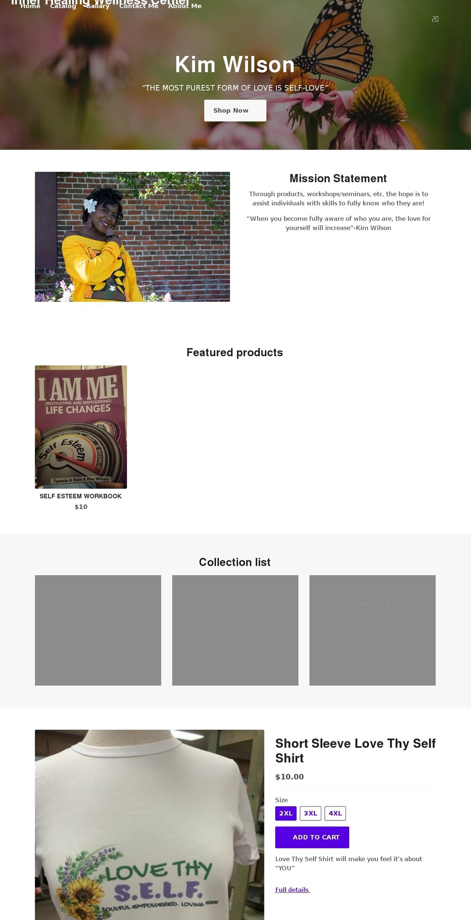 kimdwilson.org shopify website screenshot