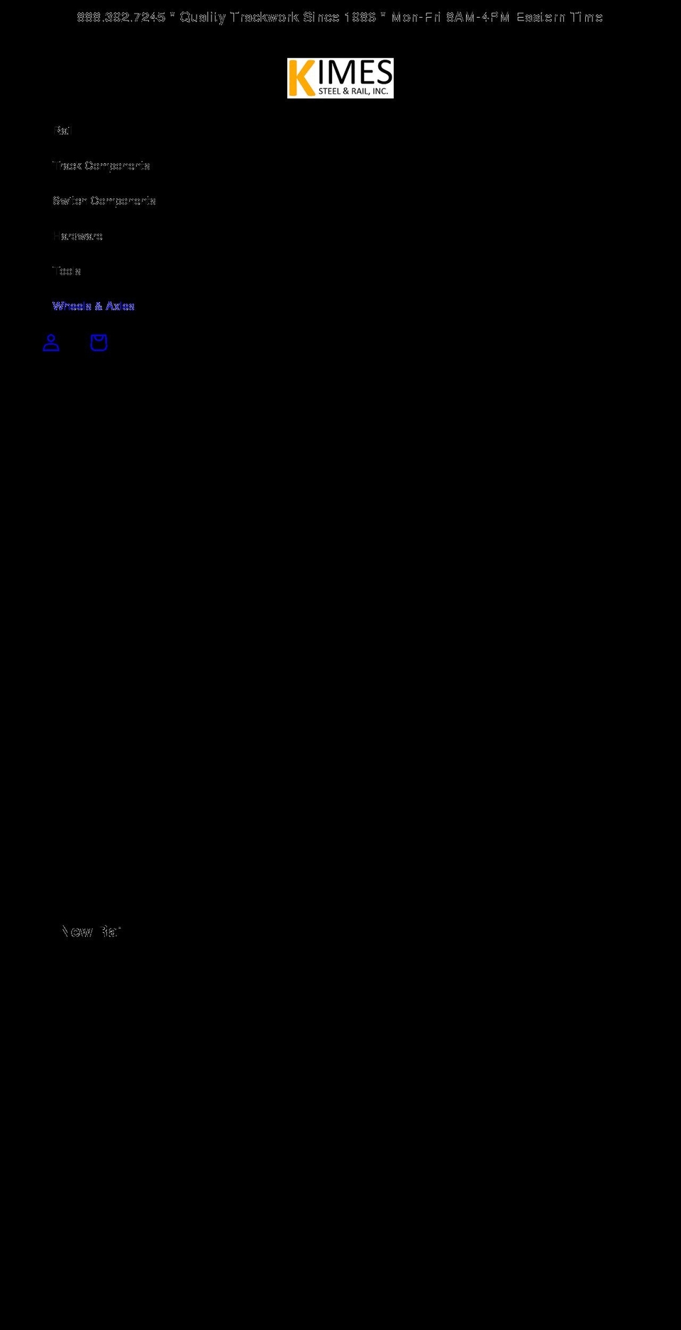 kimessteel.com shopify website screenshot