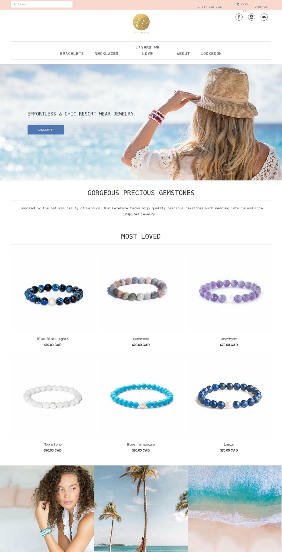 kimlefebvredesigns.com shopify website screenshot