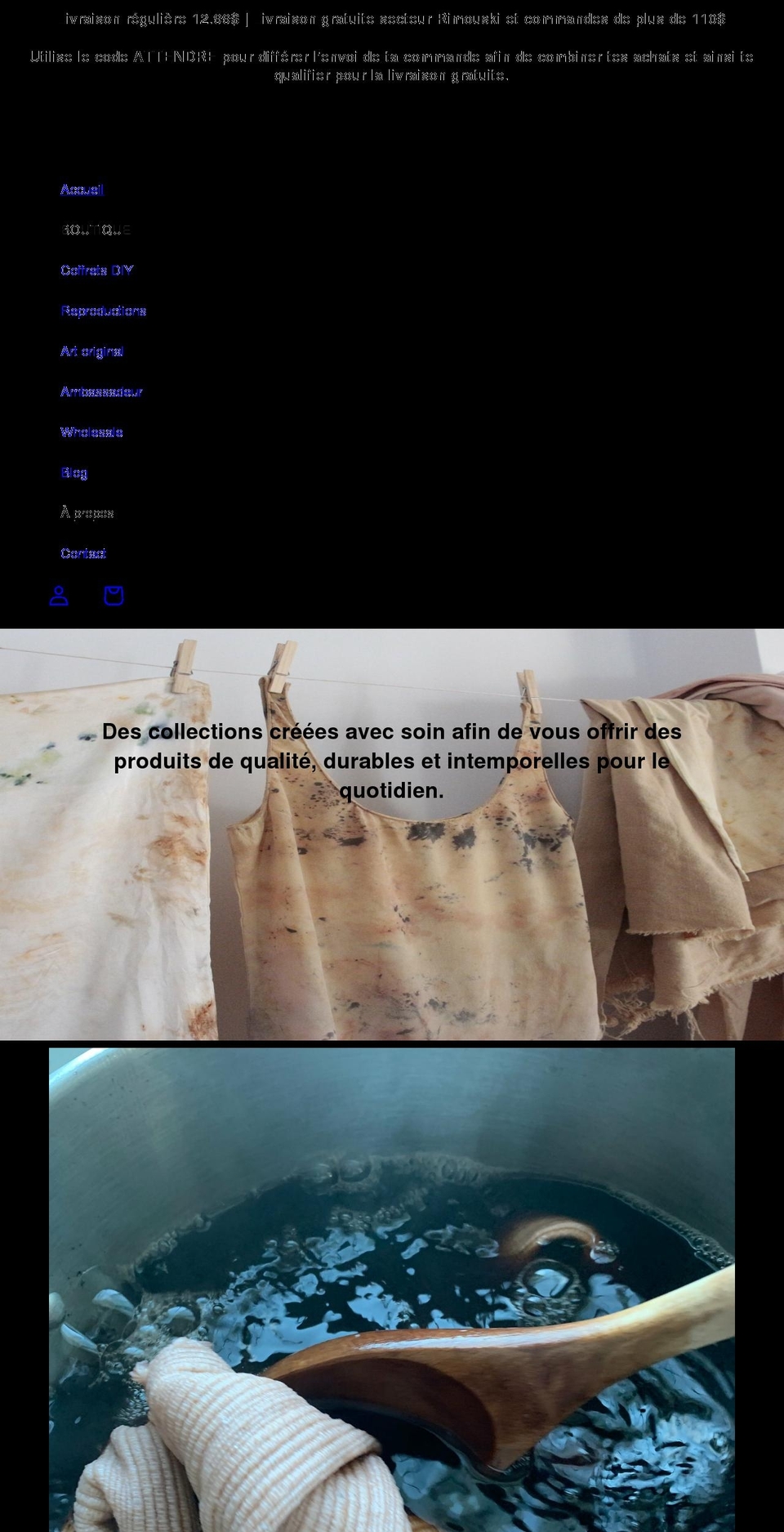 kimlouisegagne.com shopify website screenshot