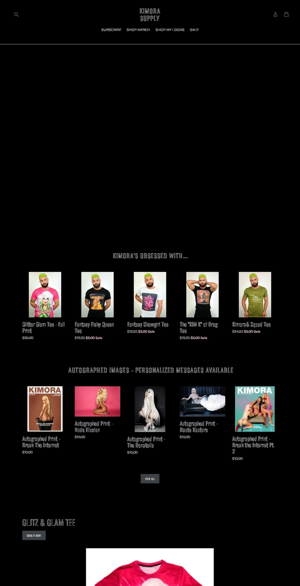 kimorasupply.com — Shopify storefront screenshot