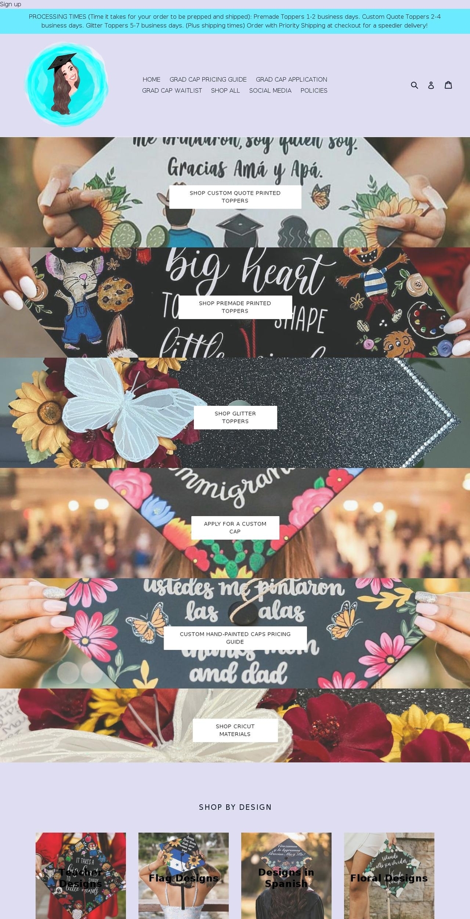 kims-custom-crafts.myshopify.com — Shopify storefront screenshot