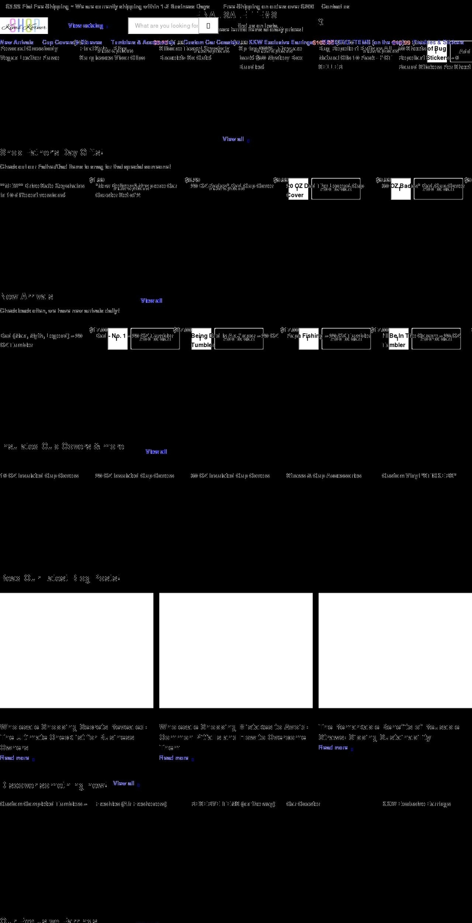 kimskornerwholesale.com shopify website screenshot