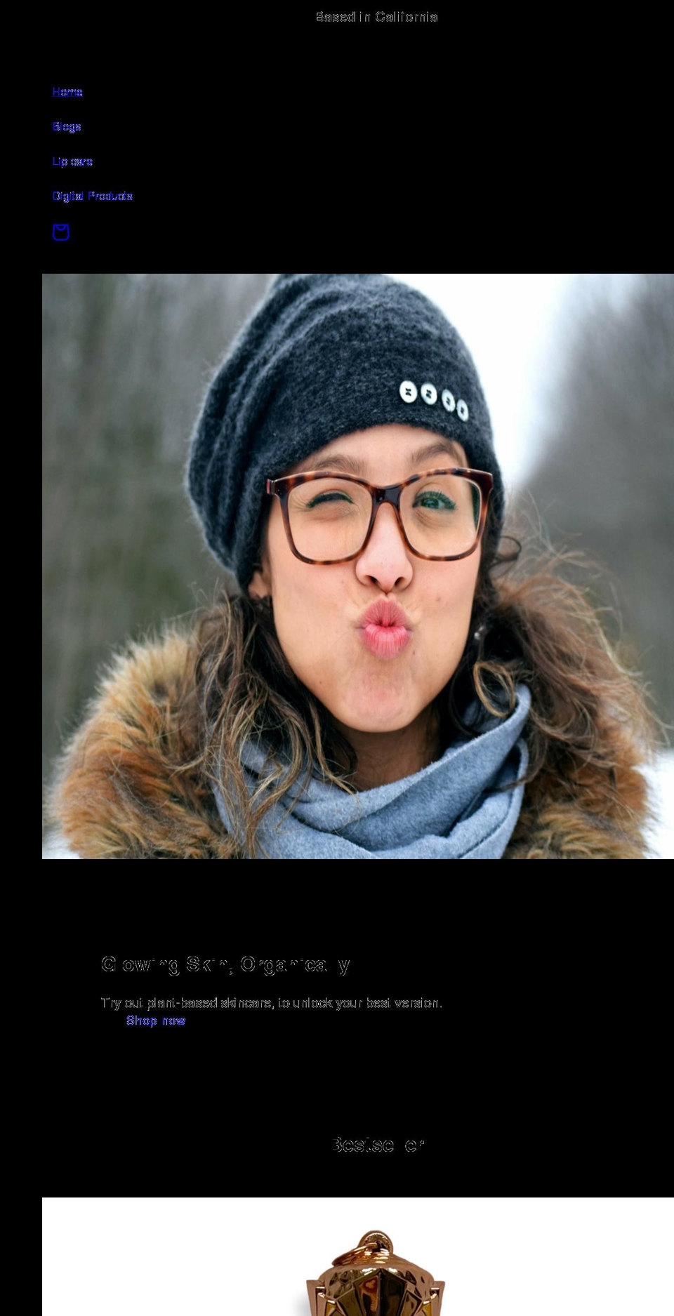 kinaura.com shopify website screenshot