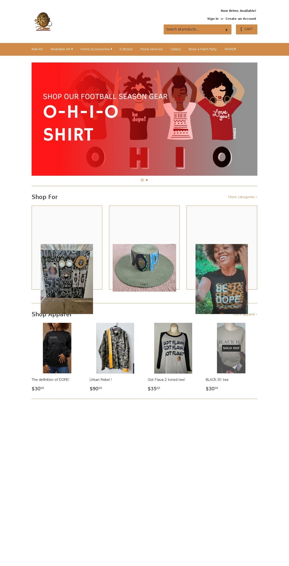 kincsbynicki.com shopify website screenshot