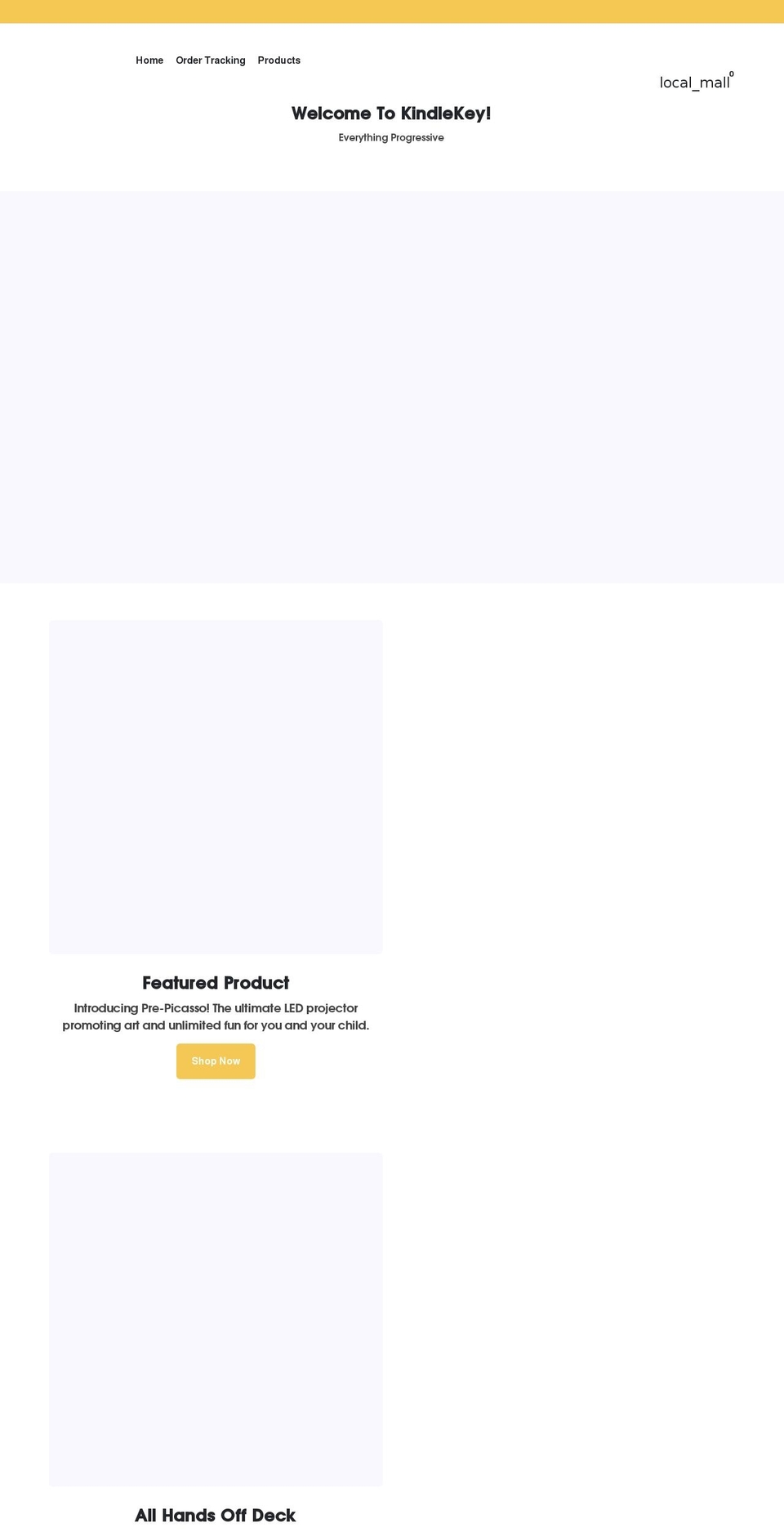 kindle-key.myshopify.com shopify website screenshot