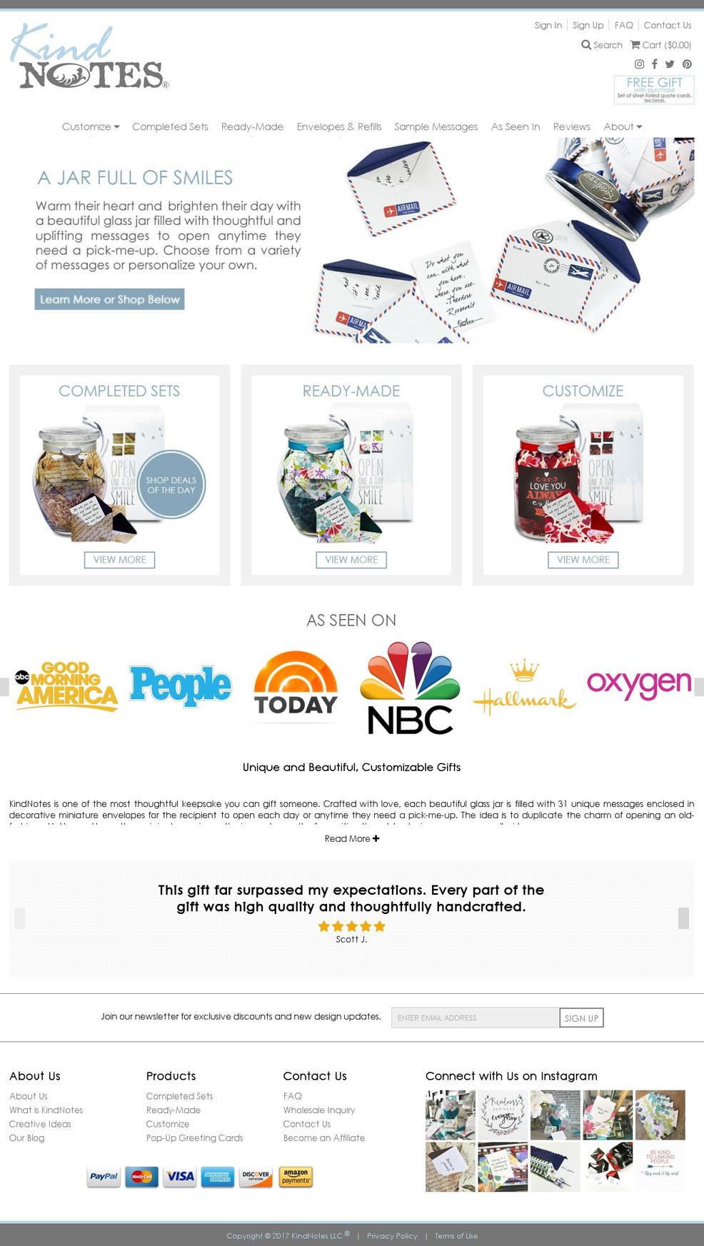 KindNotes Backup 012217 Shopify theme site example kindnotes.com