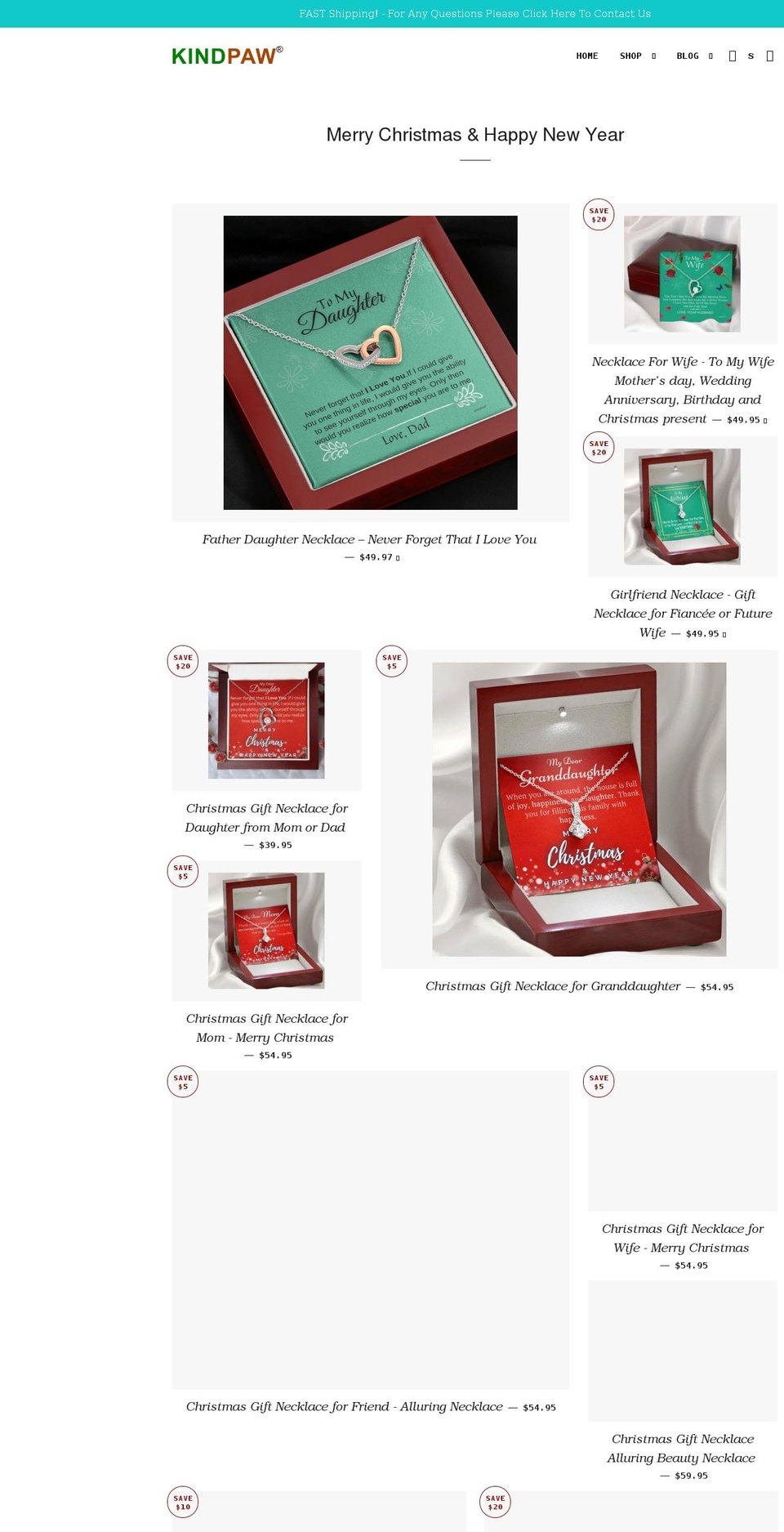 kindpawonline.com shopify website screenshot