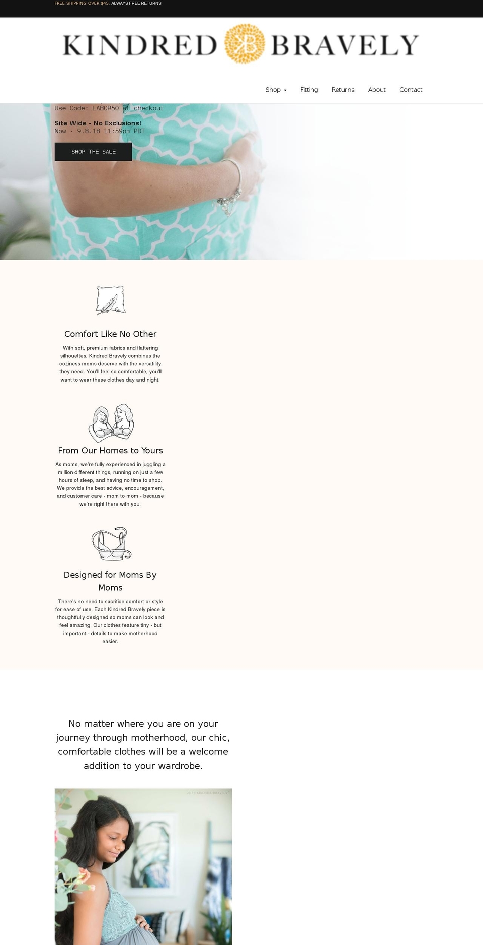 2018-08-17 Collection Filters VAAN Shopify theme site example kindredkindly.com