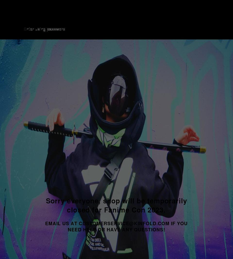 kinfold.com shopify website screenshot