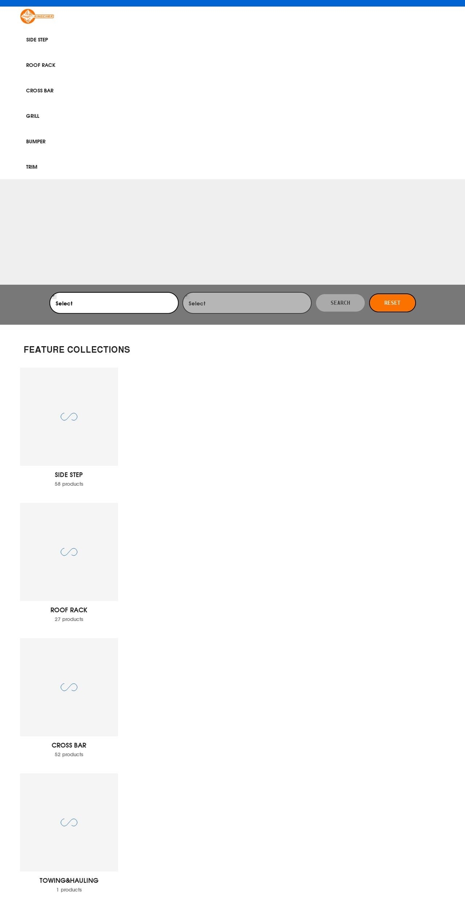 kingcher.com shopify website screenshot
