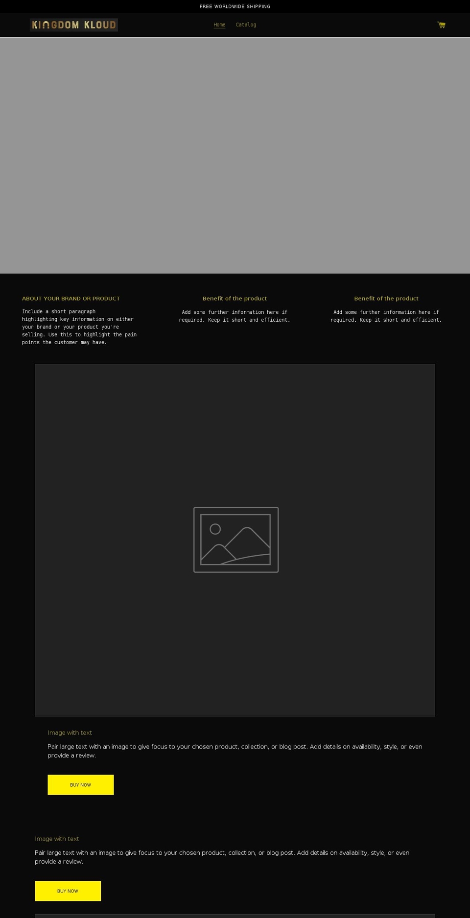 Sixfigurebrandaccelerator - free theme Shopify theme site example kingdomkloud.com