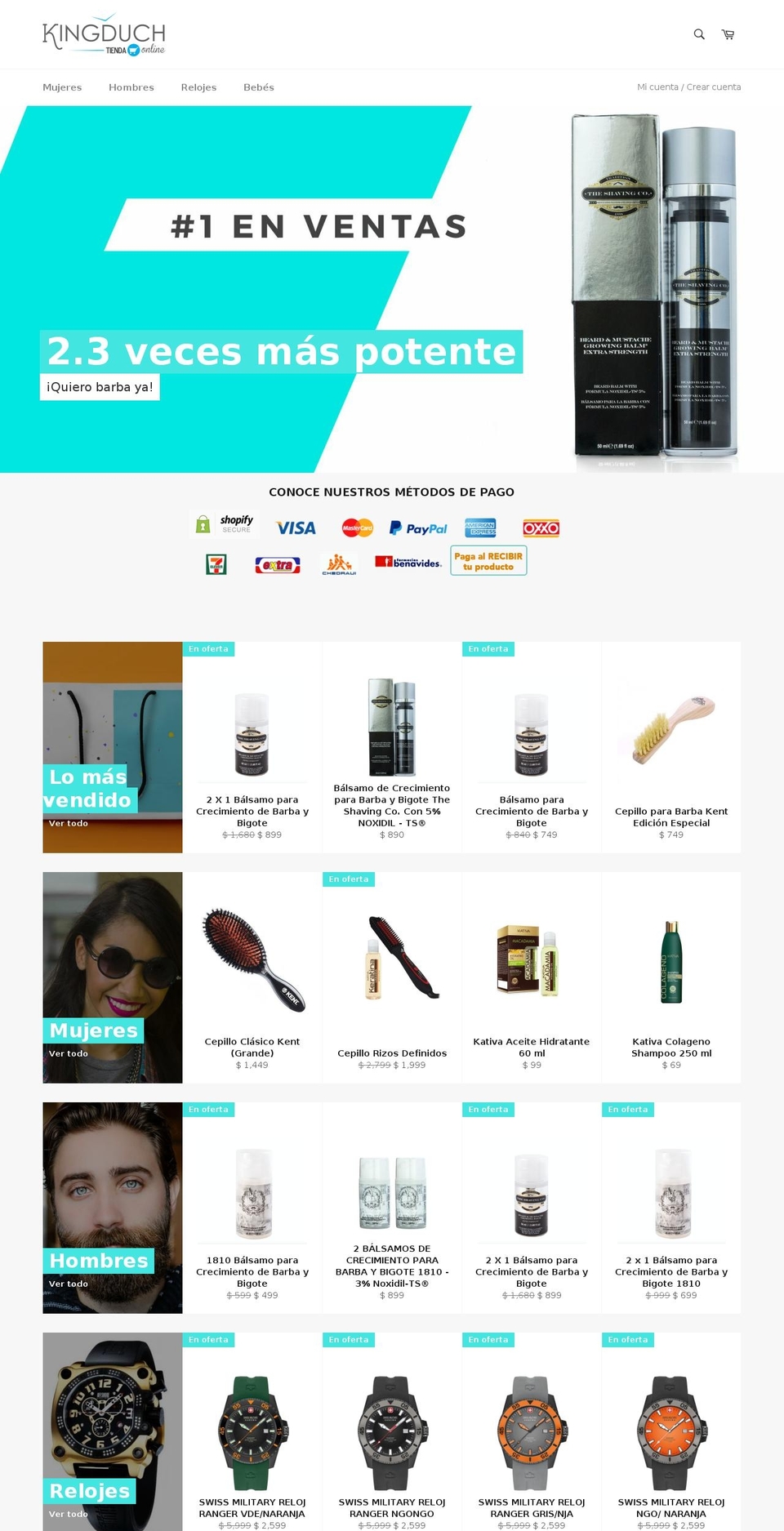 kingduch.com shopify website screenshot