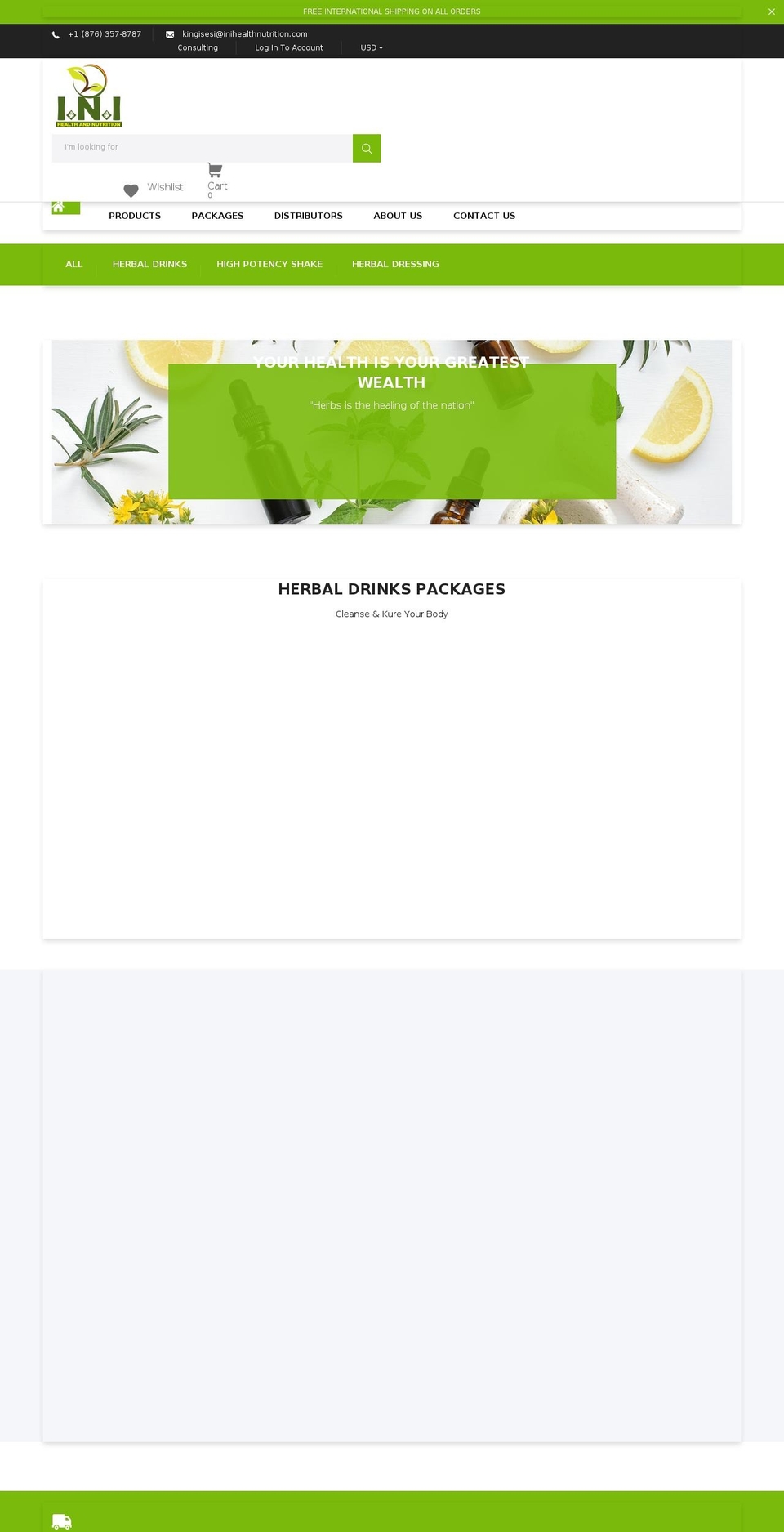 kingisesi.com shopify website screenshot