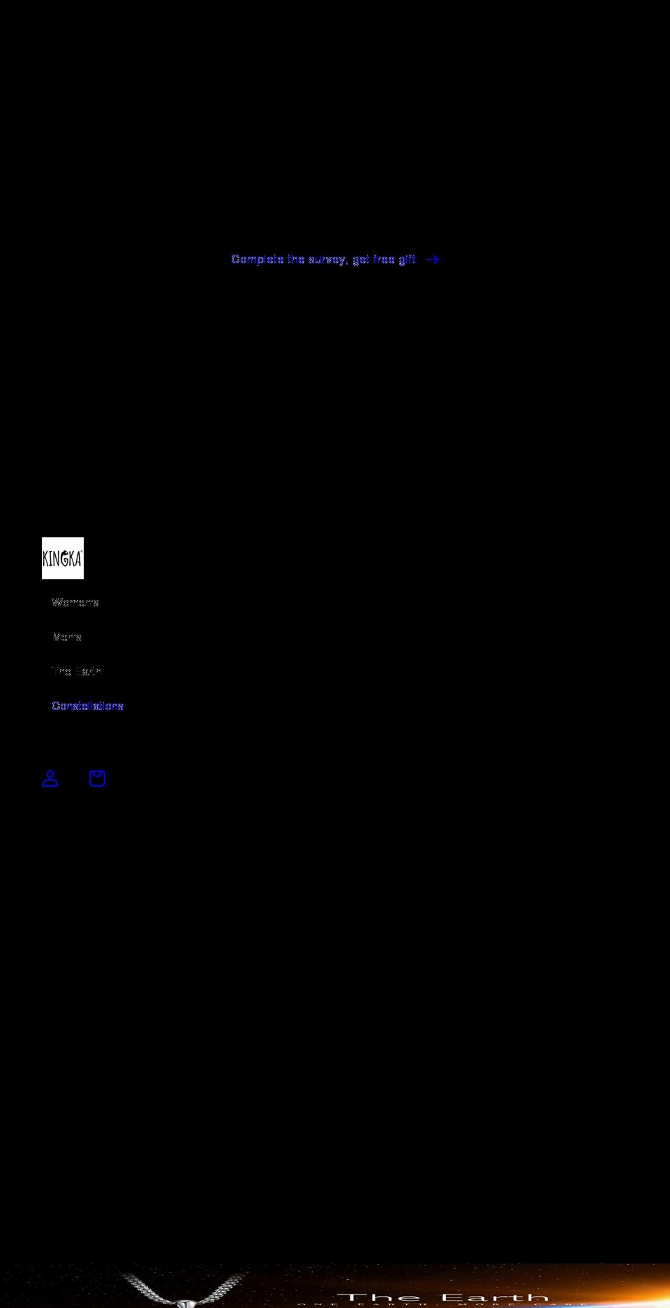 kingkajewelry.com shopify website screenshot