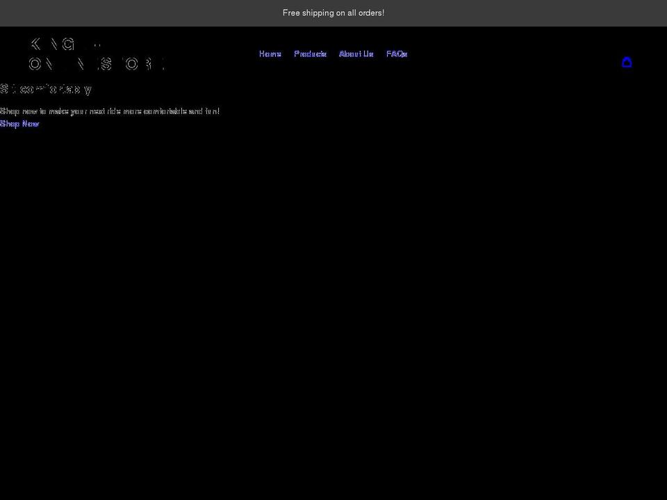 kingli-onlinestore.com shopify website screenshot