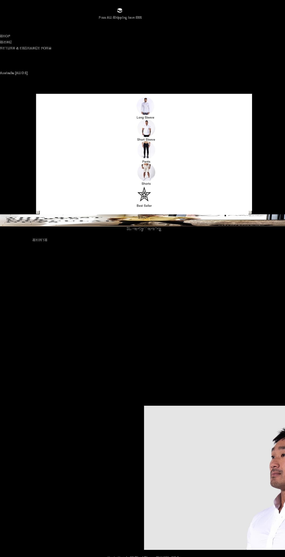 kingscrossclothing.com shopify website screenshot