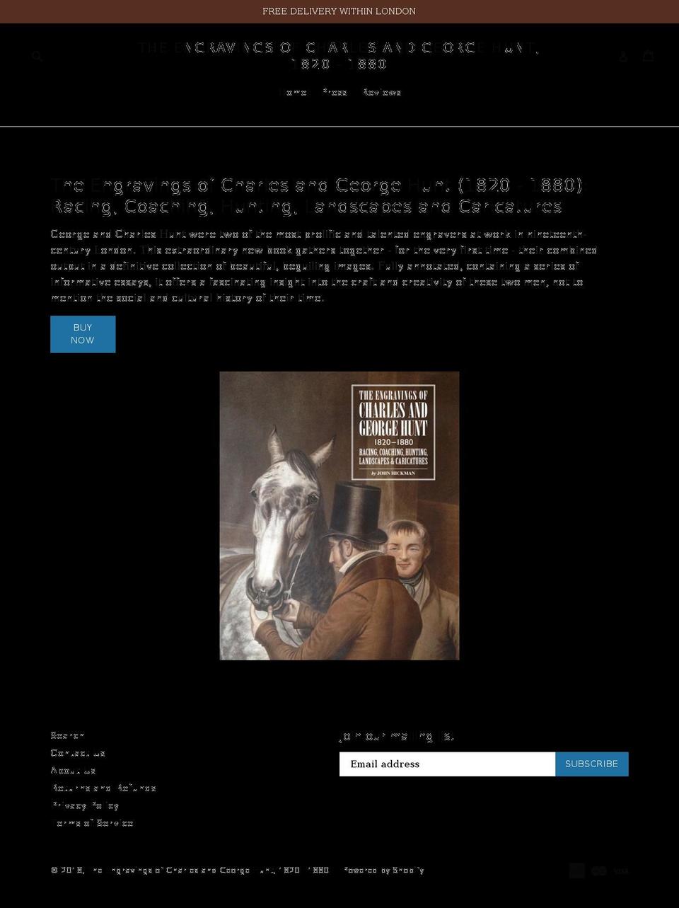 kingstonartandpublishing.com — Shopify storefront screenshot