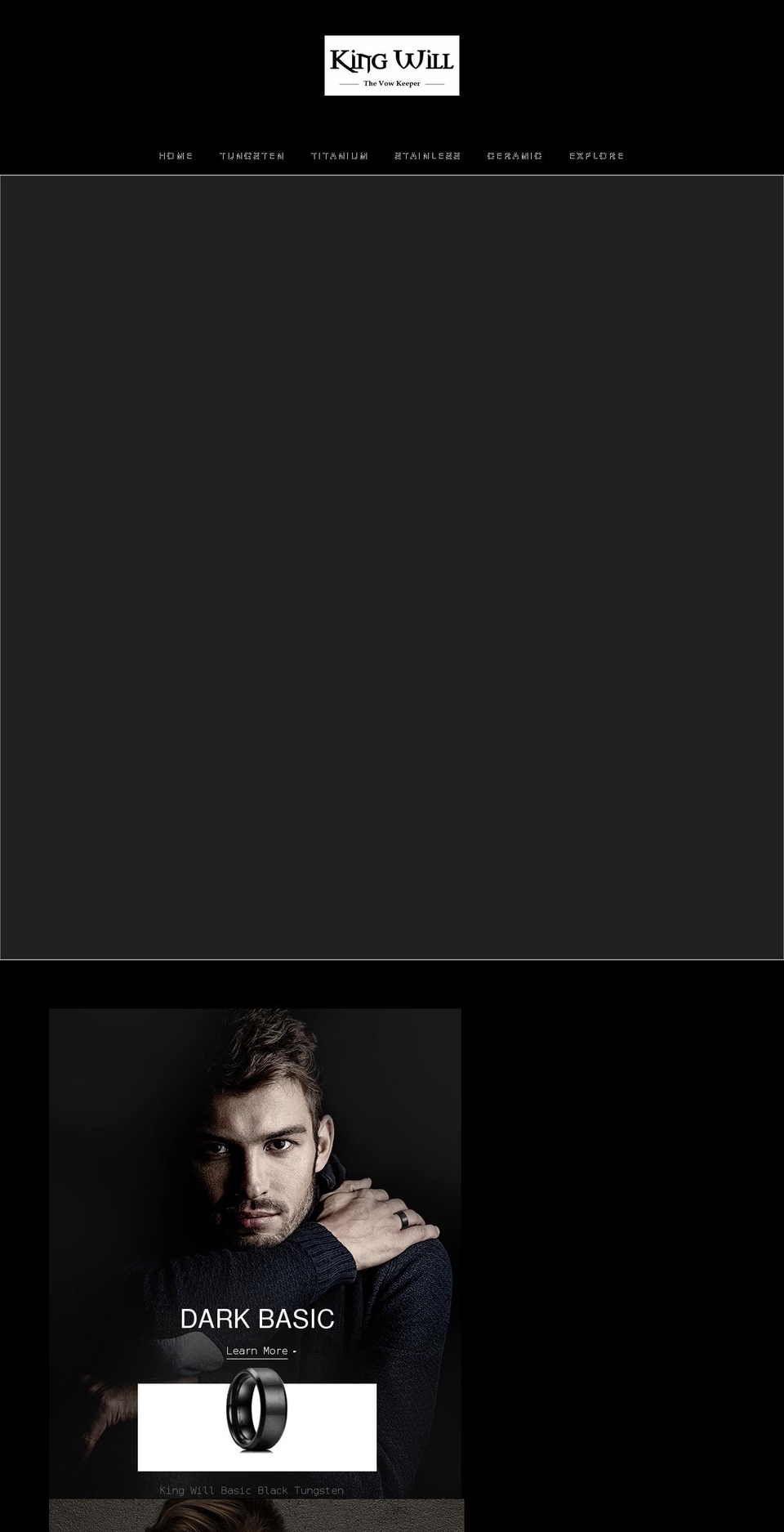 kingwill.com shopify website screenshot