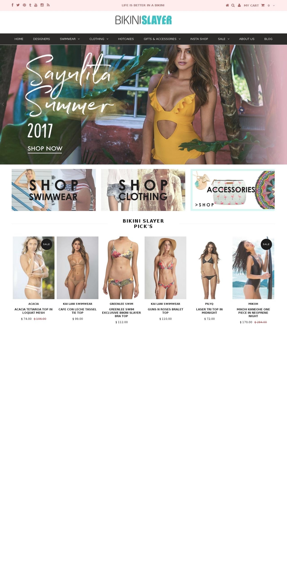 kinislayer.com shopify website screenshot