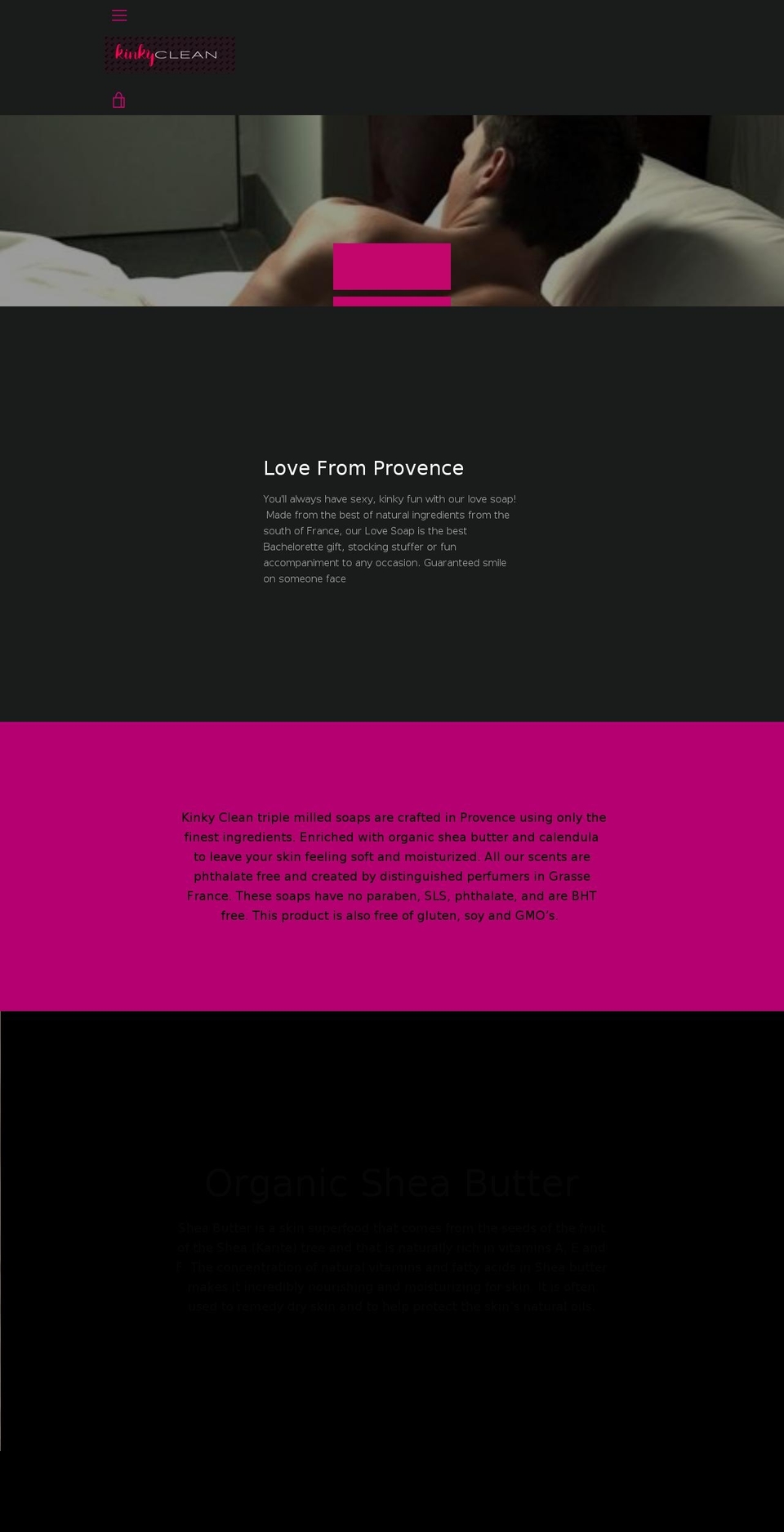 kinkyclean.com — Shopify storefront screenshot