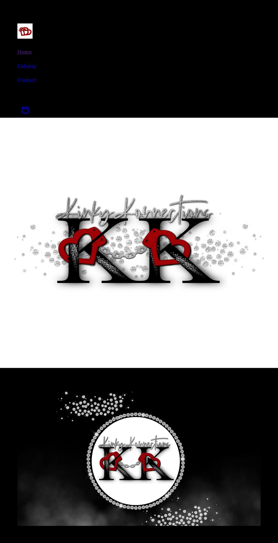 kinkykonnections.com shopify website screenshot