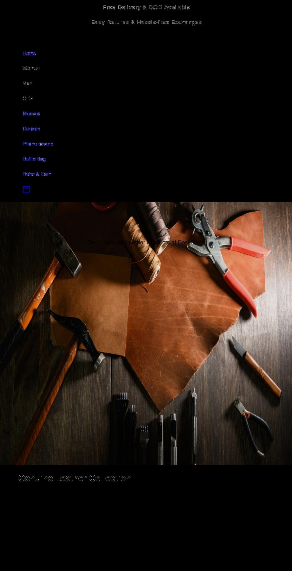 kinnoti.com — Shopify storefront screenshot