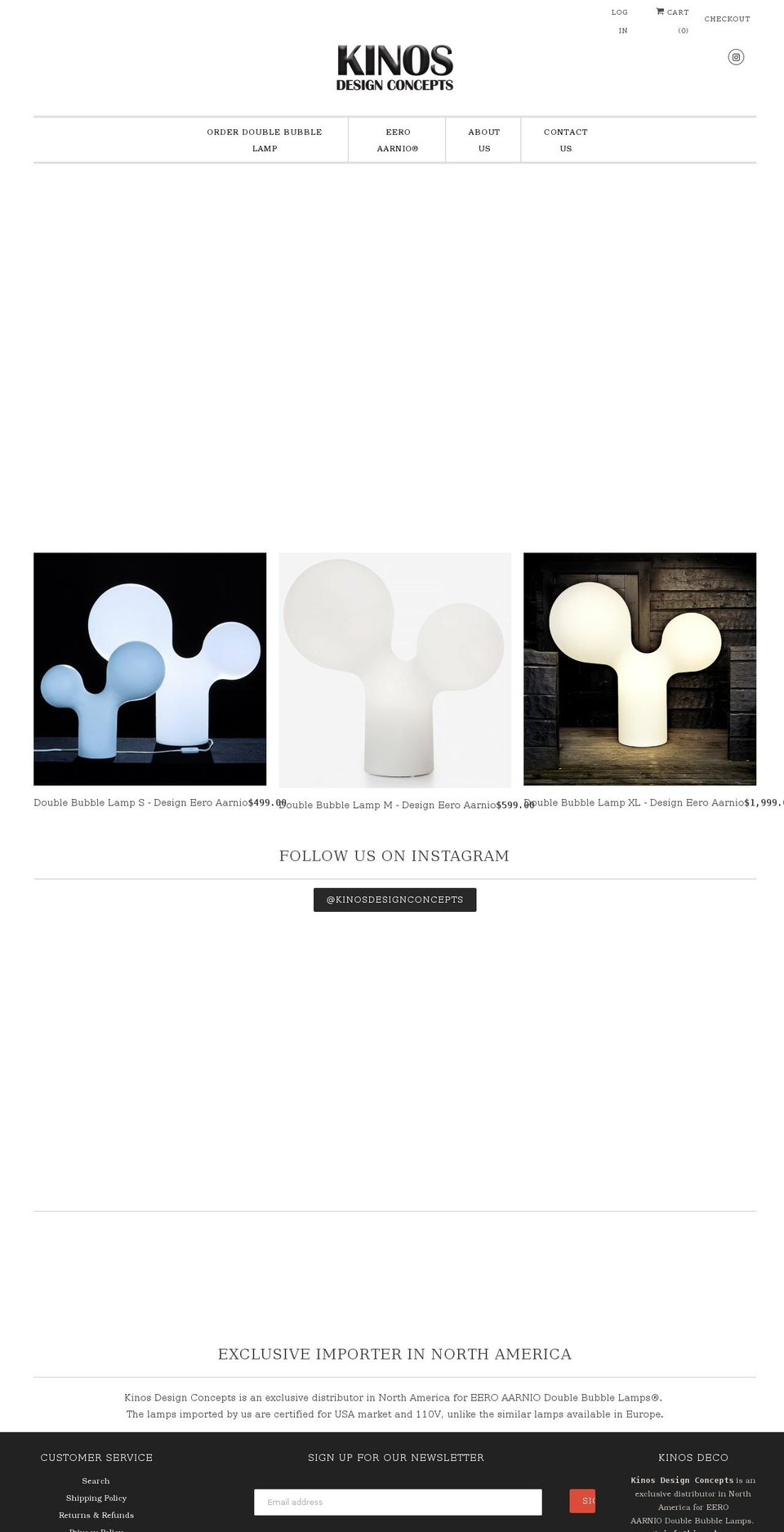 kinosdeco.com shopify website screenshot