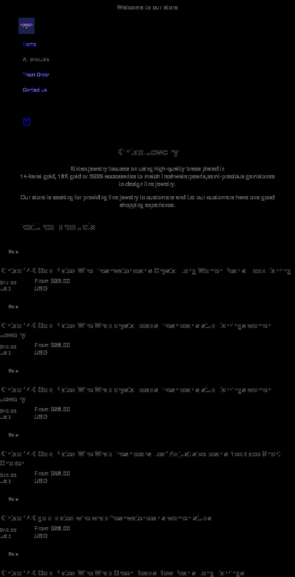 kintao.net shopify website screenshot
