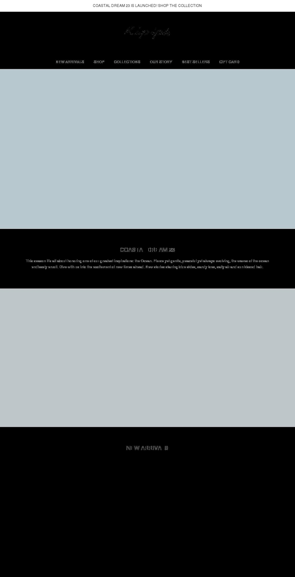 kipepeocollection.com shopify website screenshot