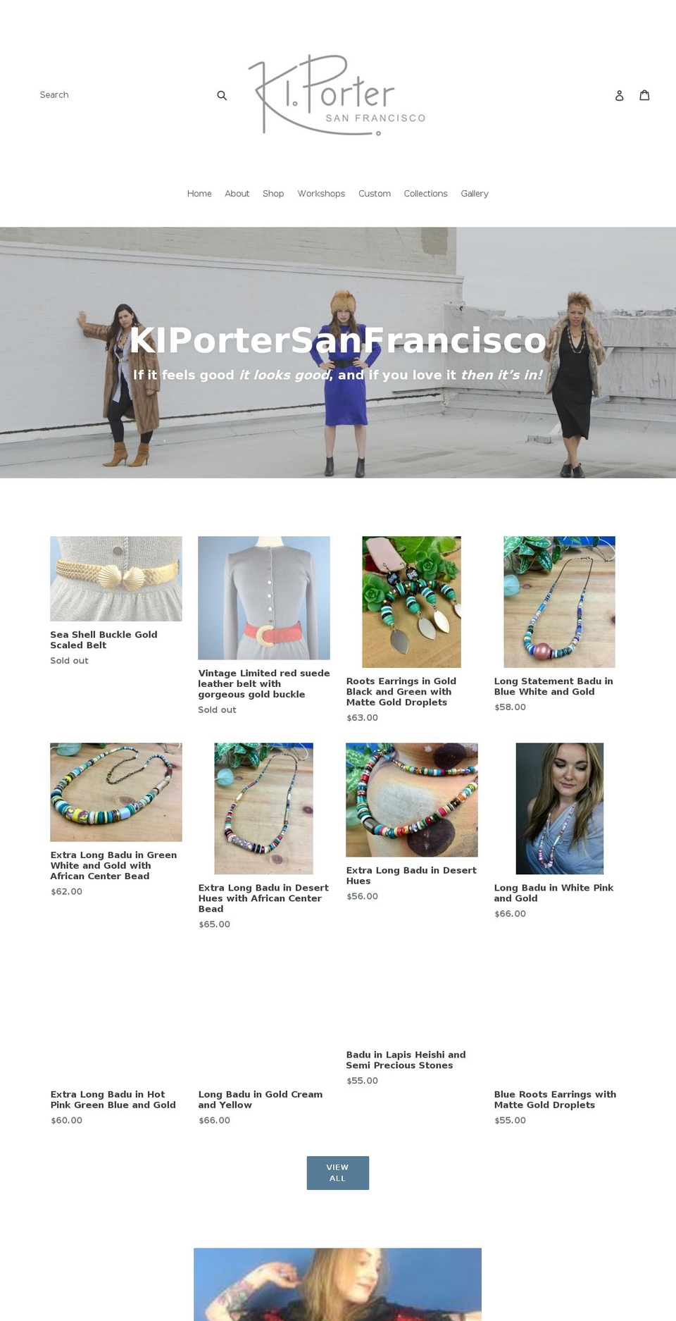 kiportersanfrancisco.com — Shopify storefront screenshot