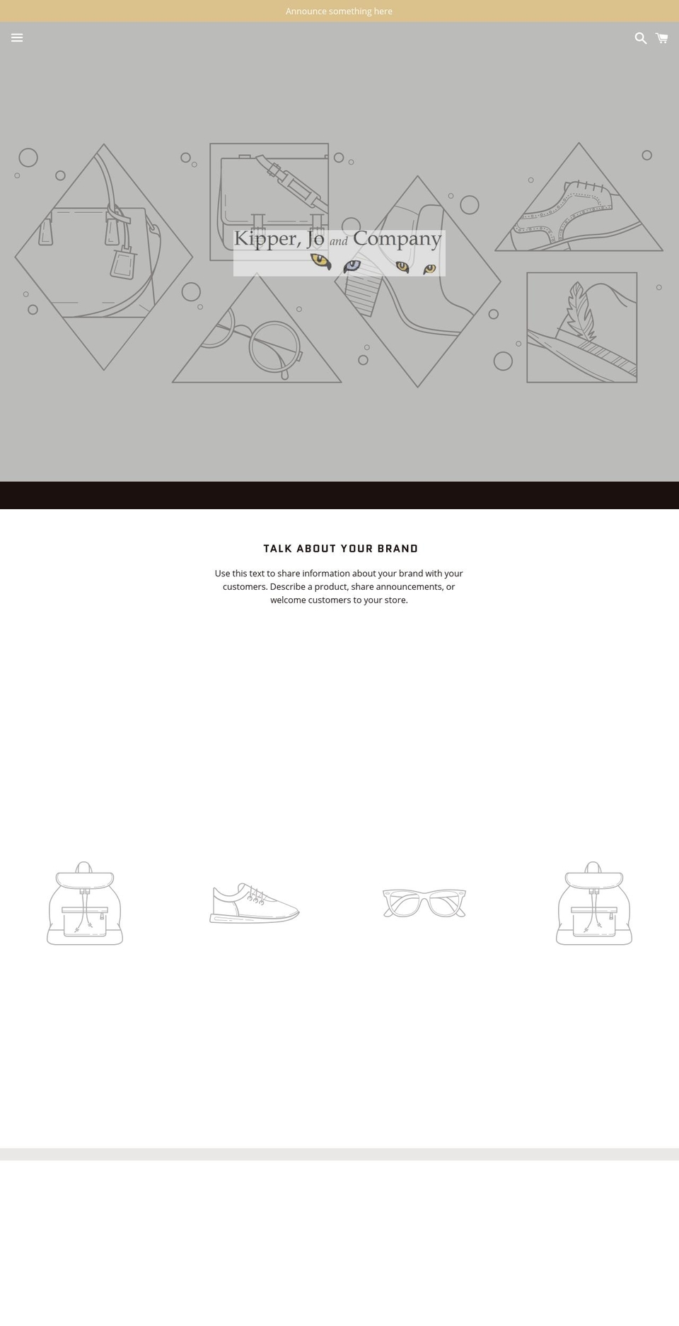 kipperjoandcompany.com — Shopify storefront screenshot