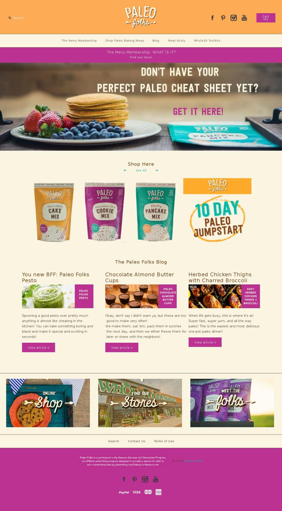 kirstybriscoe.com — Shopify storefront screenshot