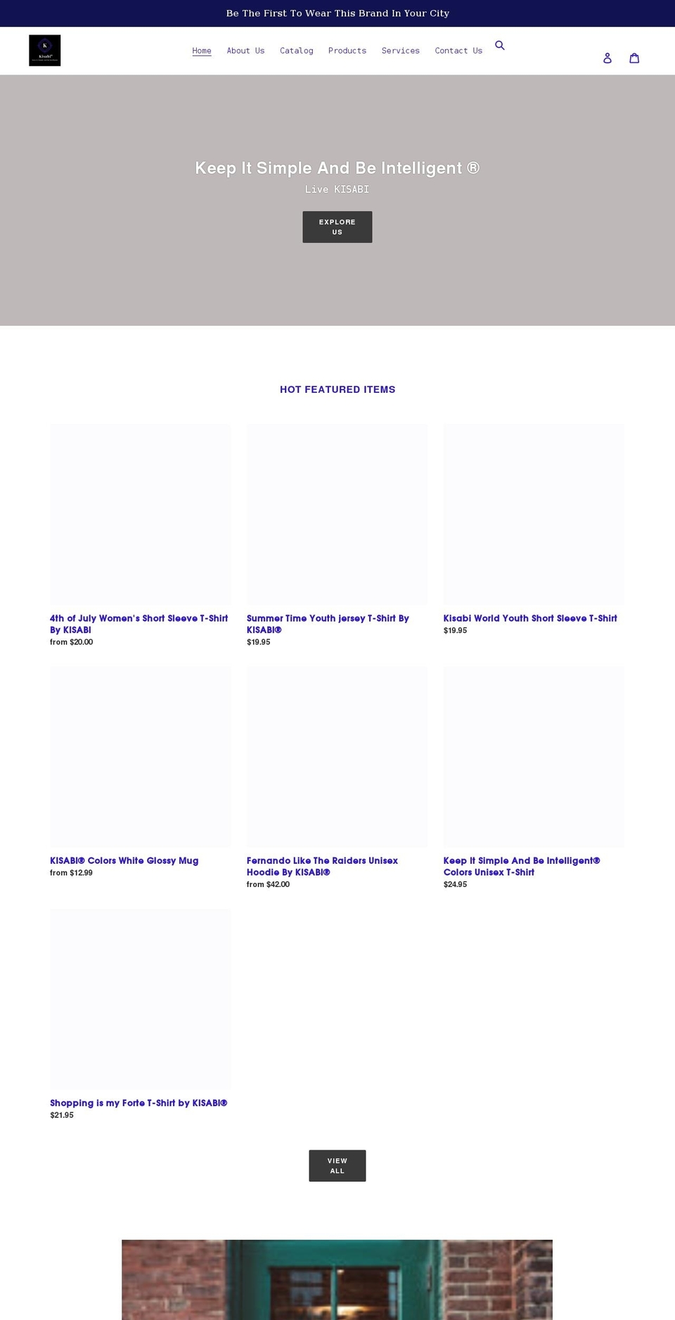 kisabi-shop.com shopify website screenshot