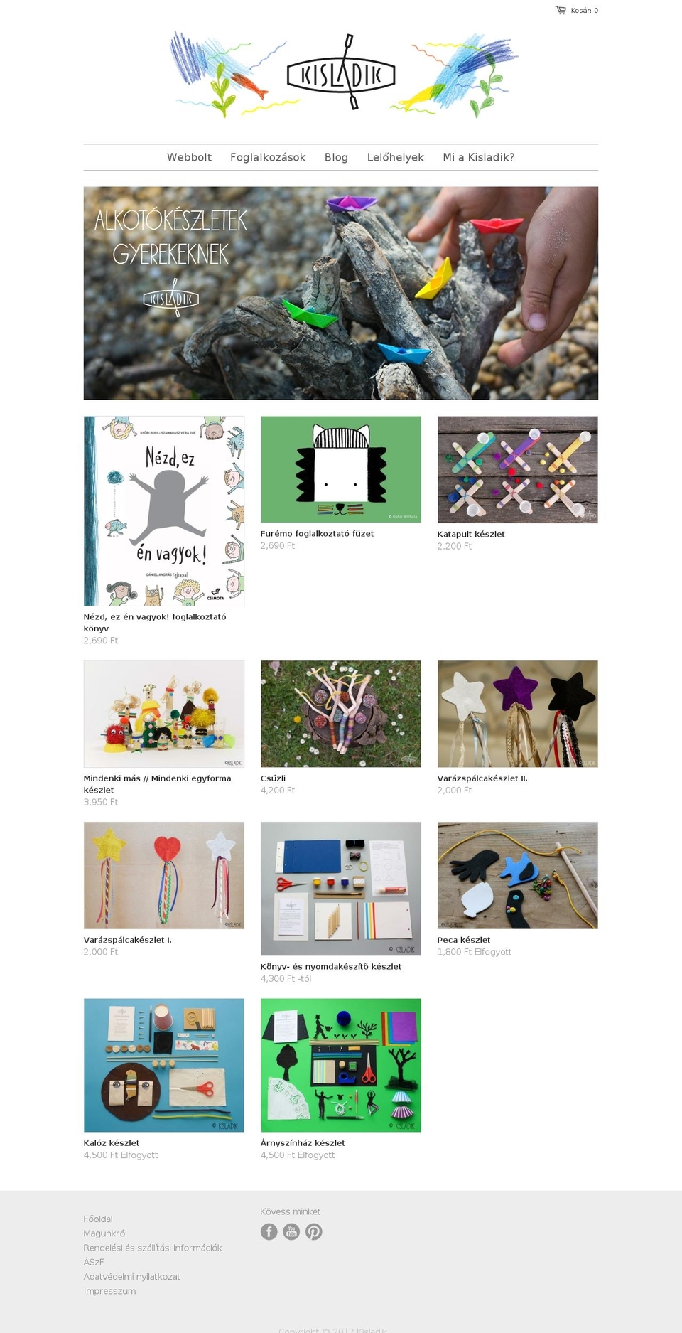 kisladik.com shopify website screenshot