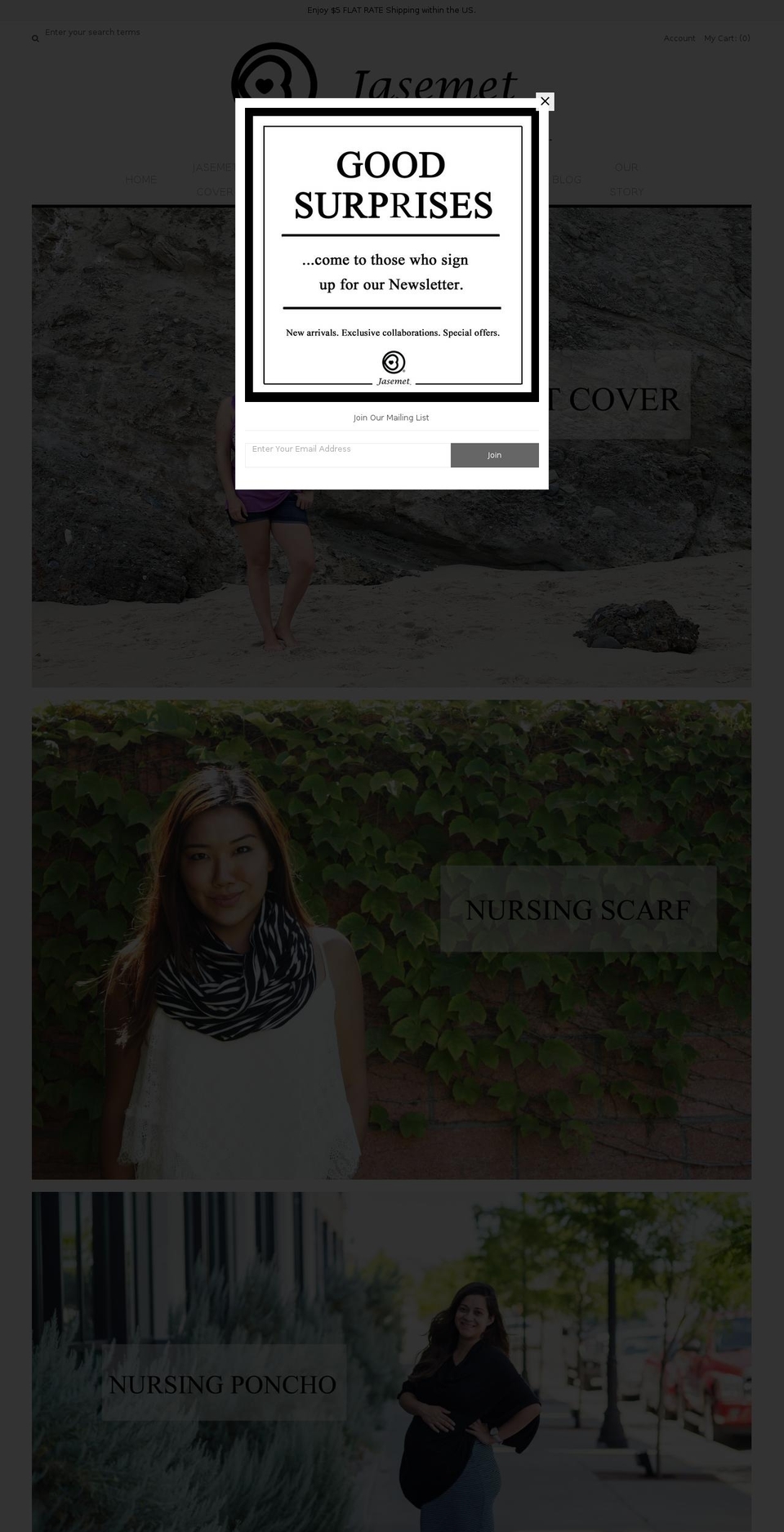 kismetlovecollection.com shopify website screenshot