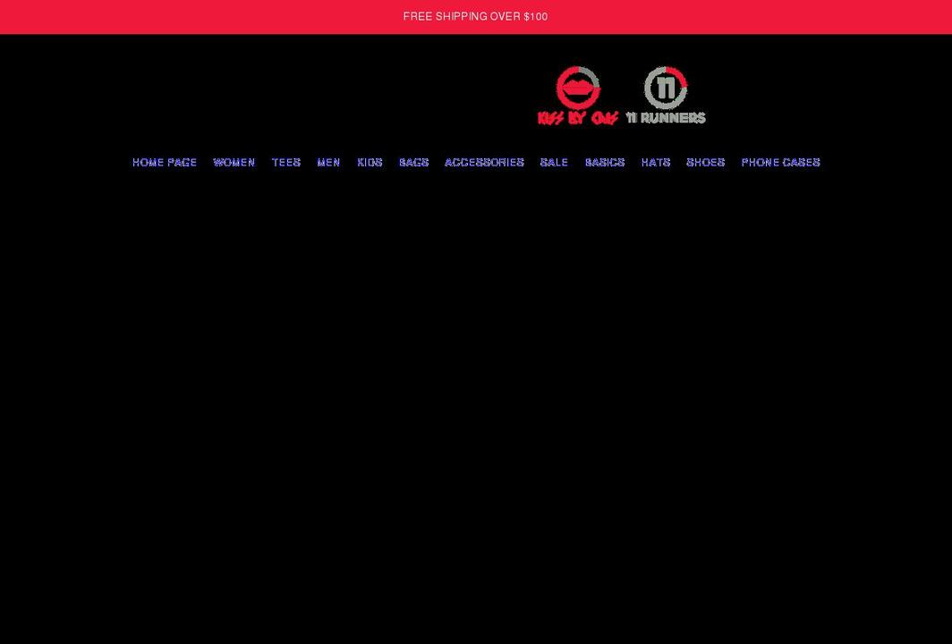 kissbycris.com shopify website screenshot