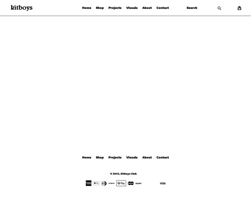 kitboysworldwide.com shopify website screenshot