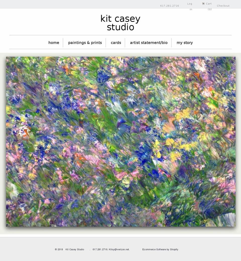 kitcaseystudio.com shopify website screenshot