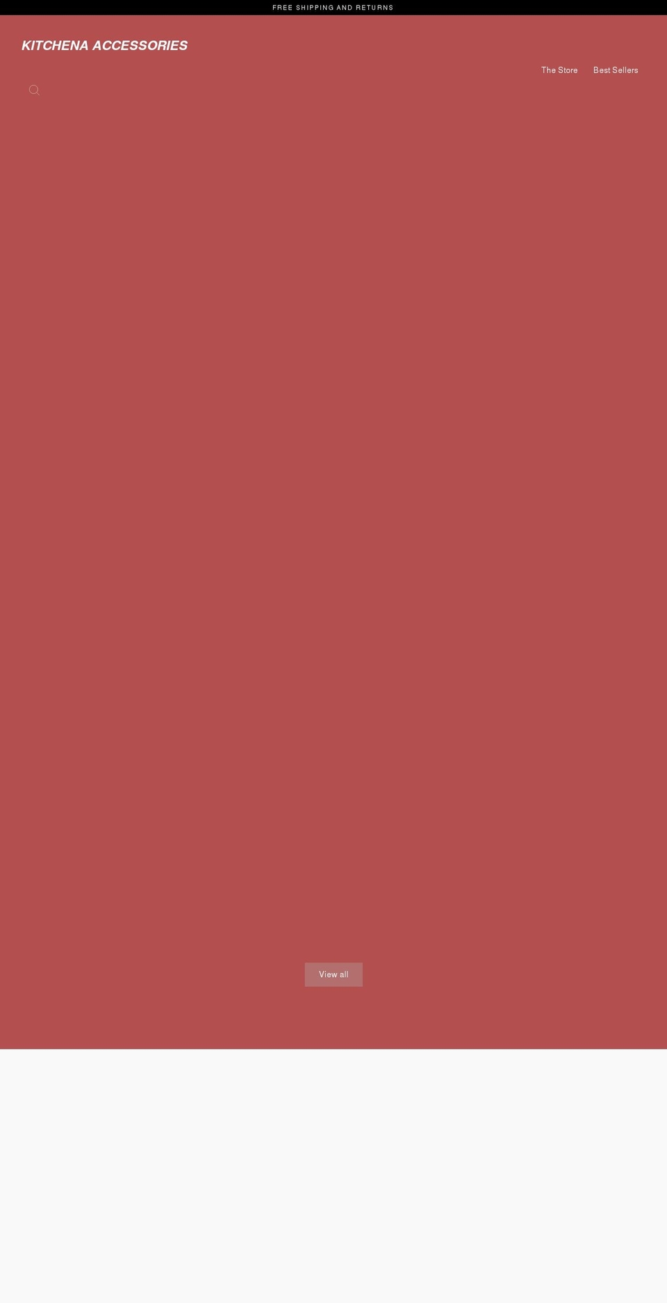 kitchena.co.uk shopify website screenshot