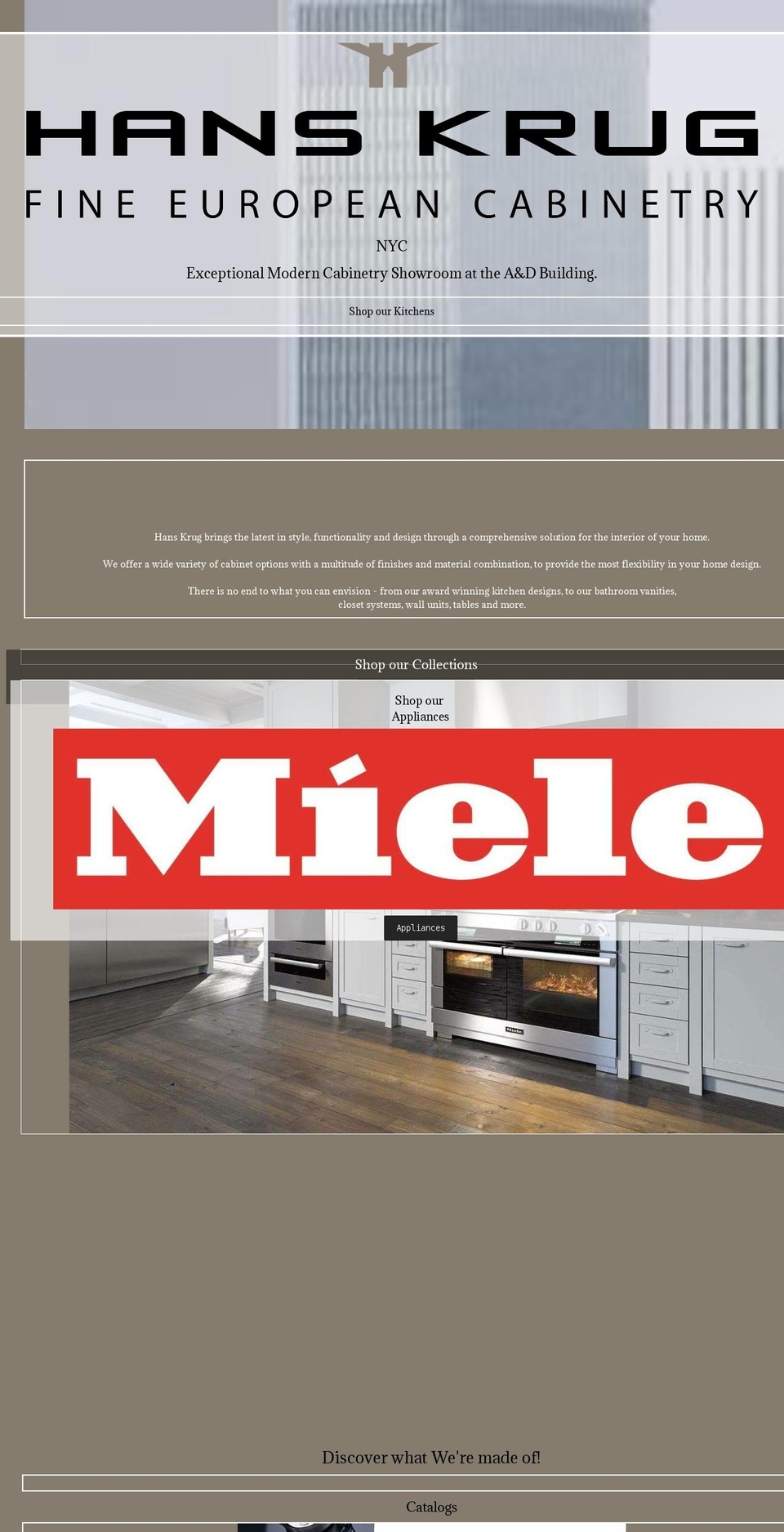 kitchenandbathnyc.com shopify website screenshot