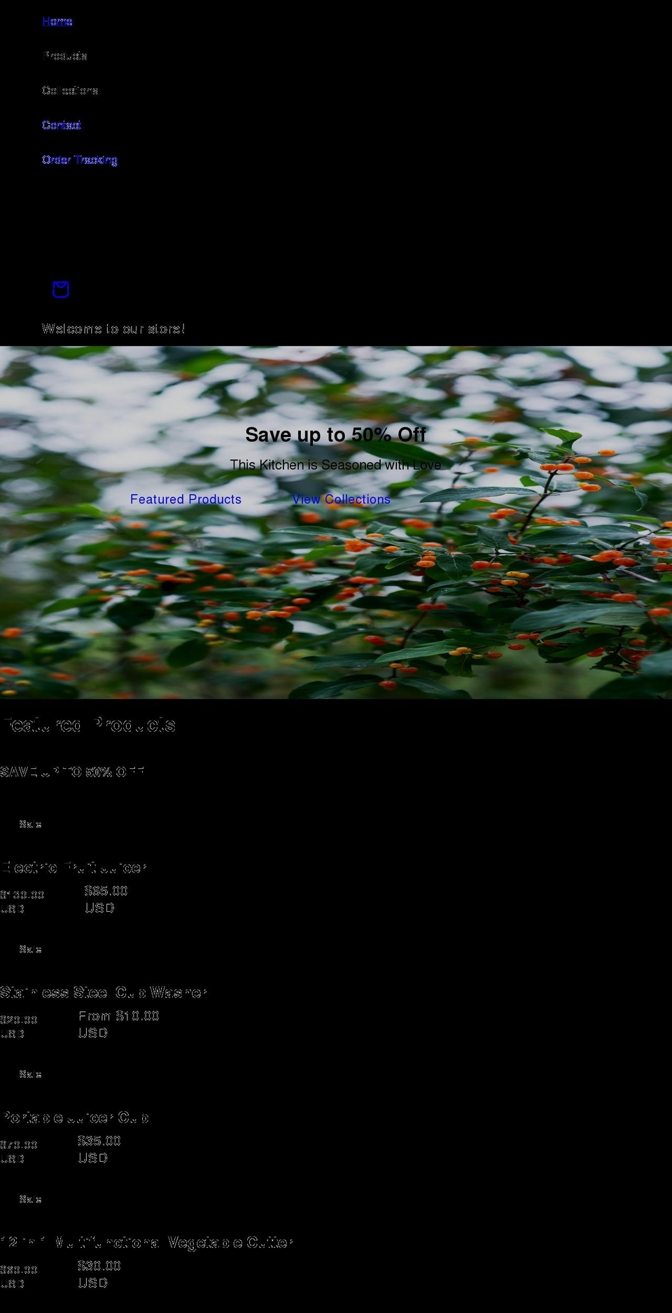 kitchenkats.com shopify website screenshot