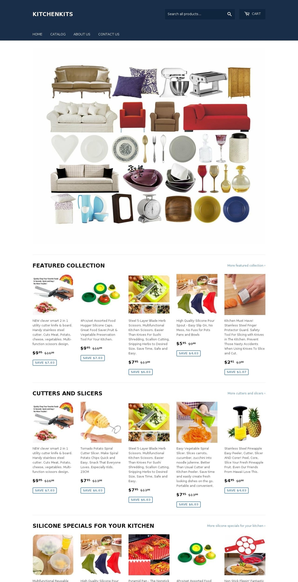 kitchenkitss.com — Shopify storefront screenshot